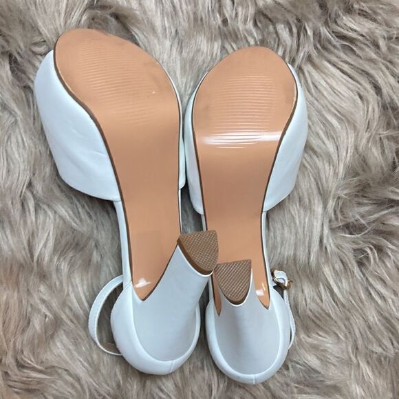 IDIFU Jana Platform Chunky High Heels Peep Toe Ankle Strap Wedding Bridal Party - Picture 8 of 13